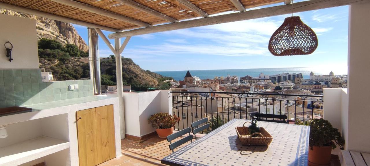Casa Lucia The Most Beautiful Views Sea And City Alicante Buitenkant foto